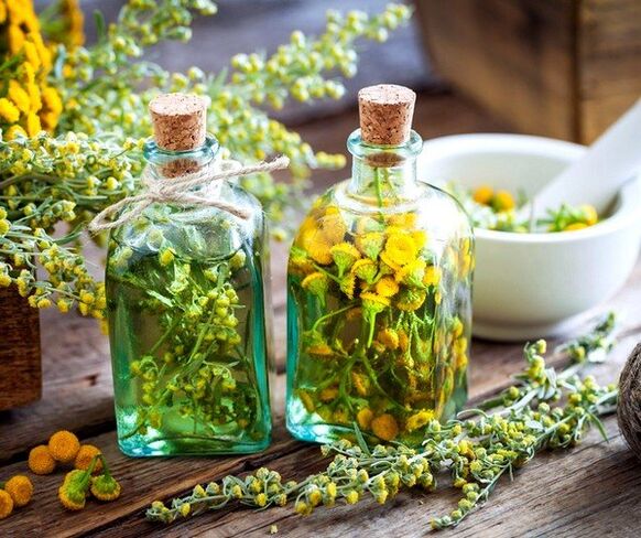 tintura de tanaceto para eliminar lombrices