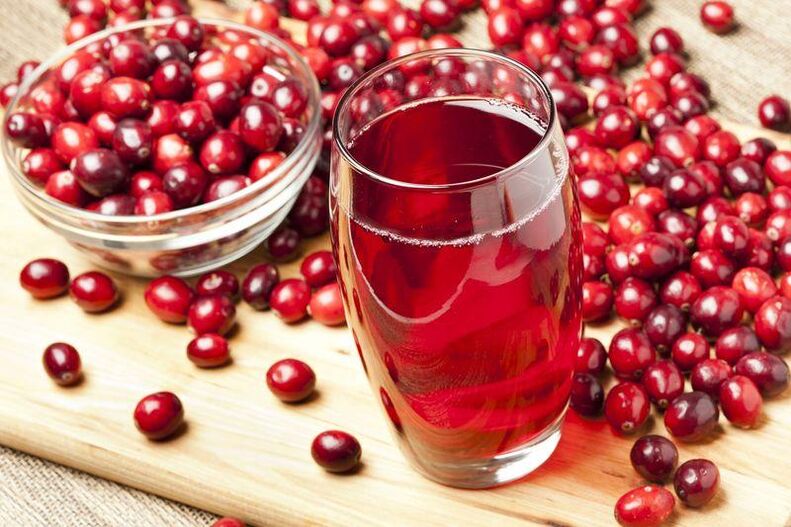 El jugo de arándano ayudará a eliminar los parásitos del cuerpo.