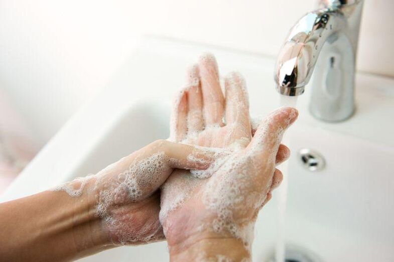 Para prevenir la infección por parásitos es necesario lavarse las manos.